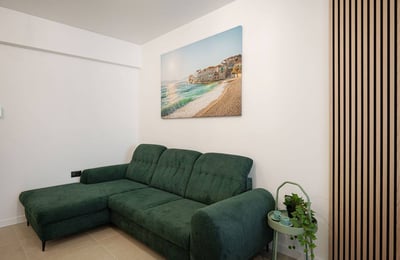 Аренда комфортной 2-комнатной квартиры с видом на море, Мамаия, Констанца, Румыния